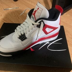 Jordan 4 red cement